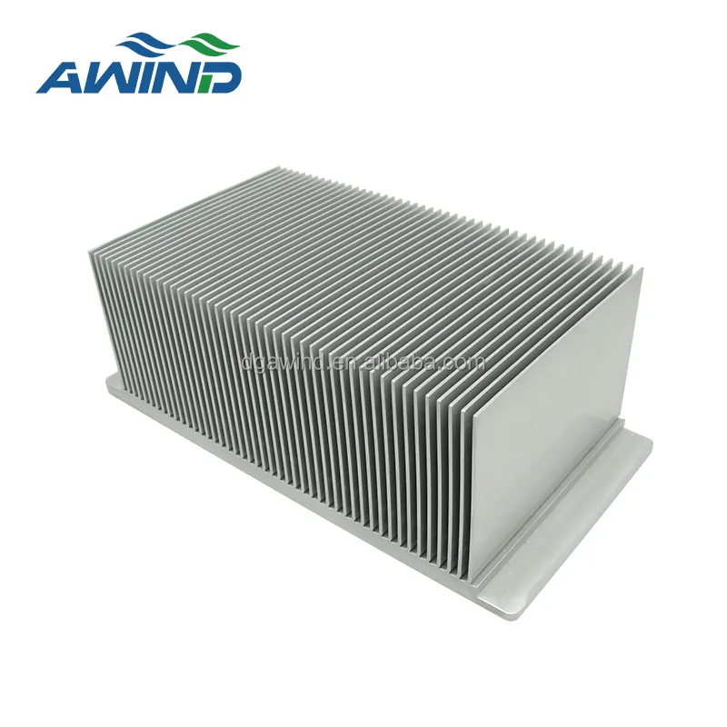 High density cu or aluminum skive heatsink sleeve fins heat sinks for led aluminium profile high power heat sink