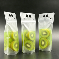 Prix d'usine – Sachet d'emballage en plastique givré avec bec verseur pour jus, boissons et boissons froides