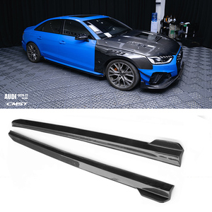<span class=keywords><strong>S4</strong></span>รถ Audi ใหม่ A4 B10 <span class=keywords><strong>2020</strong></span> + กระโปรงข้างจริงชุดบอดี้กันชนคาร์บอนไฟเบอร์สไตล์สปอร์ต cmst แบบ BOLT-ON - Product Image 4