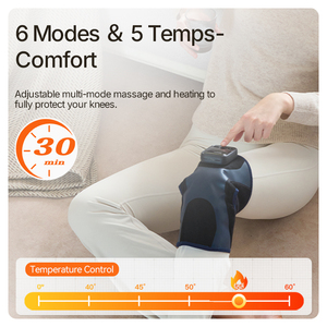 Best Selling Knee <b>Massager</b> With Red light therapy <b>Heat</b> Find Pain Relief for Arthritis With Smart Knee Brace <b>pad</b> - Product Image 1