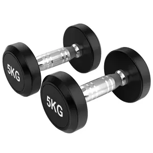 फैक्टरी प्रत्यक्ष बिक्री कच्चा लोहा Dumbbell और डम्बल रैक