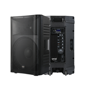 DASN SCB12AC 12 pulgadas 720W <span class=keywords><strong>2</strong></span> vías clase AB con MP3 DJ escenario cine en casa profesional plástico activo altavoz PA de frecuencia completa - Product Image 1