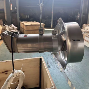 Pompe Axiale Submersible Grande Capacité 1.5kW Type 740 pour Contrôle des Inondations CE ISO Prix Usine QJB1.5/8-400/3-740/S Su - Product Image 1