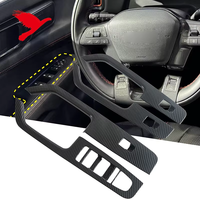 Accessoires intérieurs pour voiture BYD SHARK 6 2024-2026, cache de ventilation de la console centrale, style fibre de carbone