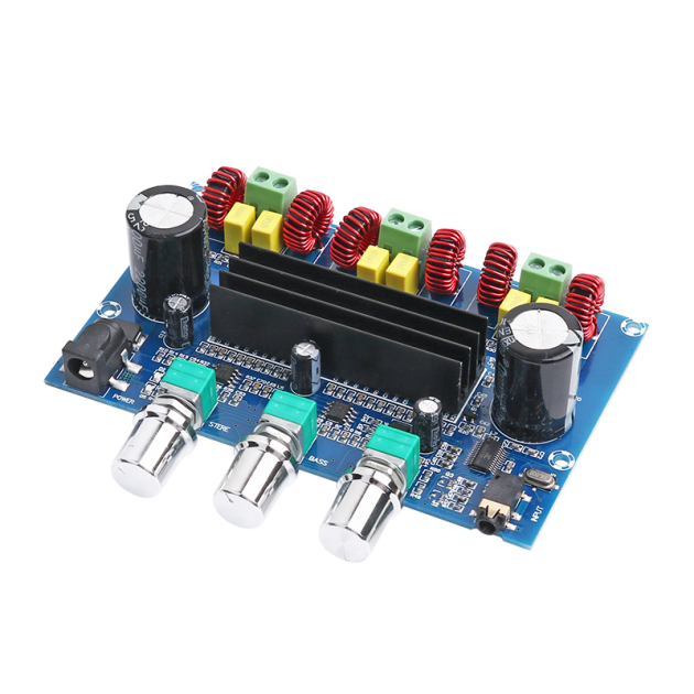 TPA3116D2 with 5.0 Amplifier Board 2.1 Channel 2*50W+100W for DC12-24V Other Electronic Components Modules