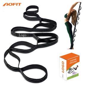 Pita resistensi olahraga elastis pria dan wanita, <span class=keywords><strong>3</strong></span> set bahan katun poliester Level berat untuk latihan kebugaran - Product Image 2