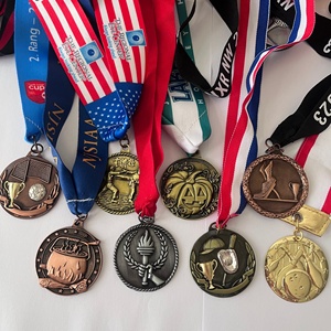 เหรียญรางวัลคุณภาพสูง สลักลายสำหรับกีฬาและเกมส์ ชุบเคลือบด้วยไฟฟ้า เป็นของขวัญส่งเสริมการขายที่เป็นมิตรกับสิ่งแวดล้อม ทำจากโลหะผสมสังกะสี - Product Image 4