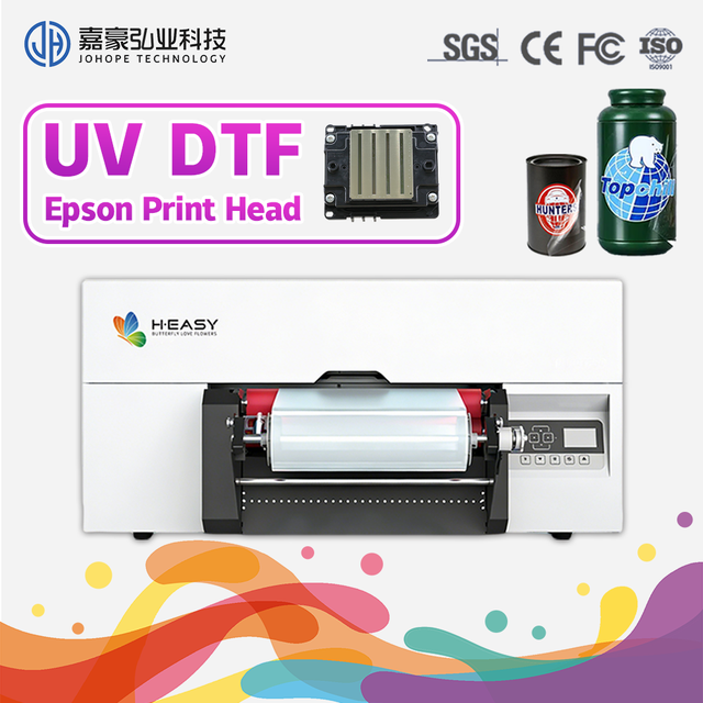 Professional A3 UV DTF Printer 30CM With Epson I3200 Printhead for Hard Surface Decoration Like Mug and Phone Case
