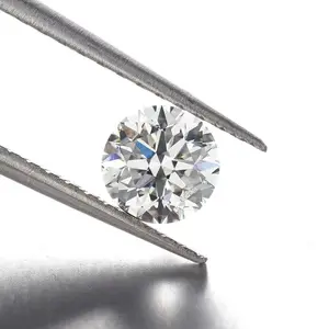 Nhà Máy Giá 1-2 Carat vvs IGI chứng nhận hpht Lab Grown kim cương trắng vòng cắt tổng hợp cvd lỏng phòng thí nghiệm làm kim cương