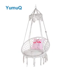YumuQ阳台成人婴儿吊舱尺寸秋千空中折叠吊绳吊床吊椅座椅折叠