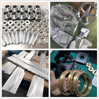 Accesorios para Robots Humanoides Mecanizados por CNC y Piezas Mecánicas de Electrodomésticos de Aluminio, Producción en Pequeños Lotes en China