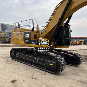 Bon prix excavatrice Caterpillar CAT349 d'occasion, faible durée du travail, bonne condition de travail, machine de construction, moteur, boîte de vitesses - Product Image 4
