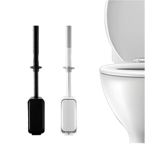 Senza spazzole per la pulizia del bagno domestico ad angolo morto materiale Non perforato TPR PP per il lavaggio dello spazzolino da bagno artefatto - Product Image 1