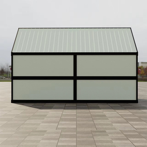 Fabricante 20ft Z Contenedor plegable Casa Contenedor de paquete plano de techo de acero de buena calidad Casa - Product Image 1