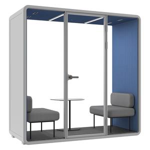 บูธสำนักงานแบบเก็บเสียงสำหรับการประชุมทางธุรกิจอย่างรวดเร็ว - Product Image 6