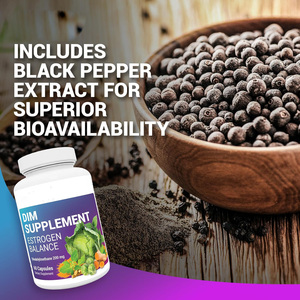 Capsules d'équilibre d'oestrogène de supplément de <span class=keywords><strong>DIM</strong></span> pour des symptômes menstruels ménopause - Product Image 2