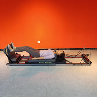 Reformer de Pilates portable et réglable, de qualité supérieure, en aluminium, avec système de traction, pour la maison, studio d'exercice, machine de Pilates à domicile, reformer de Pilates