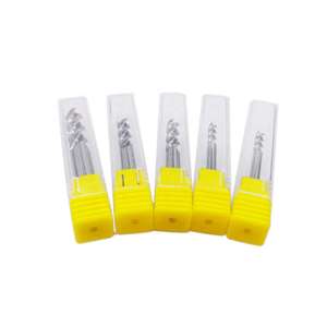 Fournisseur de forets à centre en acier rapide de haute qualité en titane. Ensemble de 6 forets à maçonnerie à tige de 3 mm. Marque JINQI - Product Image 1