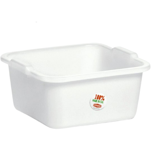 Cesto de Lavandería Multiusos Cuadrado Grande de Polietileno de 16 L - Product Image 1