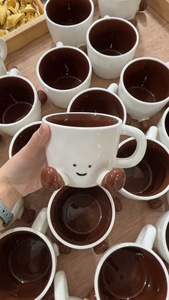 Sevimli ayak seramik fincan karikatür kahve kupa yaratıcı içecek su bardağı kahvaltı süt kupası arkadaş festivali hediye ev dekorasyon için - Product Image 5