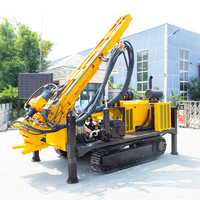 Foreuse minière Hengwang de haute qualité 500m avec système hydraulique et machines de forage mobiles sur chenilles