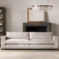 Chaise à siège unique de style luxueux pour le salon Mobilier d'hôtel Ensemble de villas avec canapé-chaise pour le salon