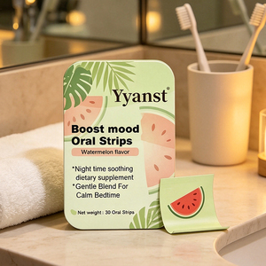 Bandes Orales Éclaircissantes Goût Pastèque – Apaisement Doux pour la Nuit – Films Alimentaires Relaxants pour le Sommeil – 30 Sachets OEM/ODM - Product Image 4
