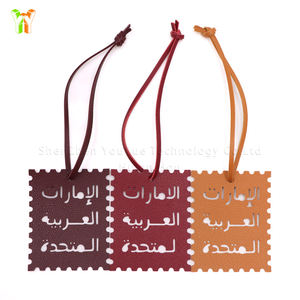 Colgante de <span class=keywords><strong>Cuero</strong></span> Árabe YY para Mochila, 12 Colores, Llavero Decorativo Especial, Bonito y Moderno, Regalos para el Día Nacional de Ramadán - Product Image 3