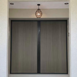 Nouvelles fenêtres d'ombrage de bureau avec volets rétractables Fenêtres coulissantes en métal Quincaillerie pour meubles - Product Image 2