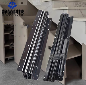 <span class=keywords><strong>Armoire</strong></span> d'<span class=keywords><strong>escalier</strong></span> allongée rail lourd Porte-chaussures glissière Casier <span class=keywords><strong>sous</strong></span> piste support de rail au sol rail de tiroir inférieur double antirouille - Product Image 6