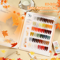 Miss Gooey Collection de vernis à ongles en gel populaire quatre saisons 36 couleurs fin d'automne hautement pigmenté vernis à ongles en gel UV sans TPO et sans Hema