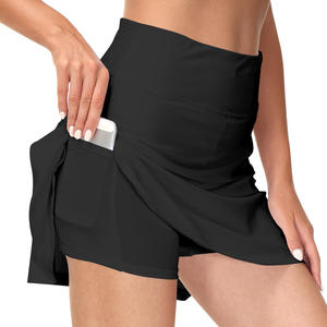 Falda corta deportiva de doble capa para mujer, falda de Golf para Yoga, Fitness, anticaminar, venta al por mayor, 2023 - Product Image 6