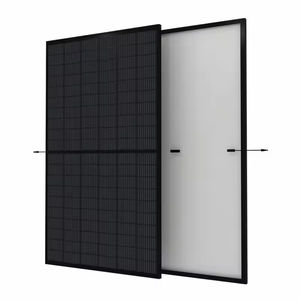 Panneaux solaires bifaciaux PERC 550W demi-cellules, entièrement noirs, avec cadre en alliage d'aluminium, efficacité de 21,5 % - Product Image 4