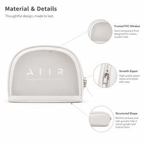 Custom Logo <b>Clear</b> PVC Cosmetic <b>Bag</b> Waterproof Travel Makeup <b>Toiletry</b> Organizer Pouch OEM ODM Wholesale Supplier - Product Image 3