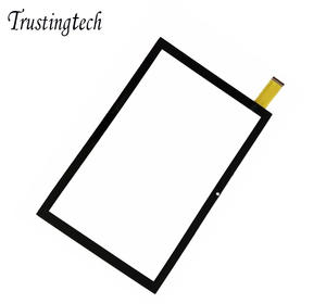 10.1 英寸黑色兼容 <span class=keywords><strong>P</strong></span>/N ZQX600-101GG-V0 平板电脑电容式触摸屏数字转换器传感器外部玻璃面板 - Product Image 1