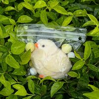 Vente en gros Kawaii Soft Silicone TPR taba Squishy Simulation Poulet Jouet Caoutchouc Soulagement du Stress Mignon Animal Squeeze Jouet Fille Cadeau