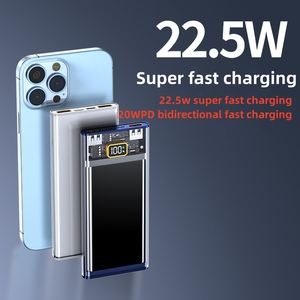 ใส Power Bank 10000มิลลิแอมป์ชั่วโมงโทรศัพท์มือถือแบบพกพา Power Bank สำหรับ <span class=keywords><strong>Iphone</strong></span> - Product Image 3