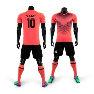 Camiseta de fútbol con estampado, proveedor de camisetas de fútbol, Kit de uniformes, fabricación Oem, servicio de fútbol