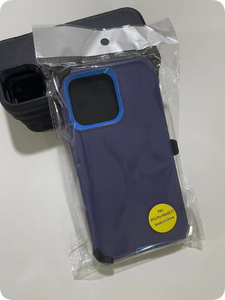 Étui de défense multicouche 3 en 1 pour iPhones 15 Pro Max Defence <span class=keywords><strong>Triple</strong></span> Combo Case avec étui à clip intégré - Product Image 5