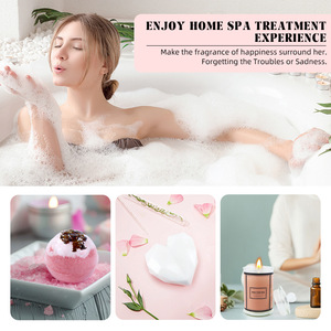 <span class=keywords><strong>Coffret</strong></span> cadeau de spa moderne au parfum de vanille | <span class=keywords><strong>Coffret</strong></span> cadeau de bombe de bain, bougie parfumée et gel pour le <span class=keywords><strong>corps</strong></span> | Cadeau de soins personnels relaxants pour <span class=keywords><strong>femme</strong></span> et maman - Product Image 3