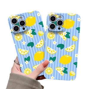 <span class=keywords><strong>Coque</strong></span> de téléphone rigide en PC avec motif fleur de <span class=keywords><strong>citron</strong></span> et impression photo pour <span class=keywords><strong>iPhone</strong></span> 8 X Xr Xs <span class=keywords><strong>11</strong></span> 12 13 14 15 16 17 Pro Max - Product Image 5