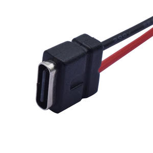 Type-C2Pin 母头连接器，6 级防水设计，包括防水垫圈；兼容 USB 设备。 - Product Image 2