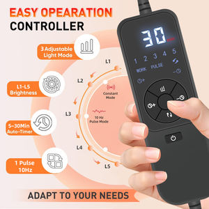 업그레이드된 LED 비즈 적색광 치료 웨어러블 랩 660nm&850nm 적색광 허리 지지 벨트 (여성/남성용) - Product Image 3