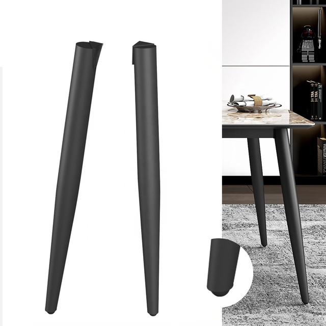 Black Cast Iron Cheap Table Base for India Marble Dining Table Base Design Cast Iron Metal Folding Fixed Office Table Base
