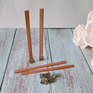 Cire de soja noire avec logo, supports de luxe en bois craquelé pour bougies, mèches en bois pour la fabrication de bougies - Product Image 5