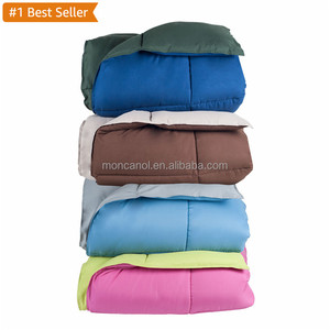Vuelos <span class=keywords><strong>de</strong></span> ganso alternativa reversible edredón al por mayor edredón juegos <span class=keywords><strong>de</strong></span> ropa <span class=keywords><strong>de</strong></span> cama - Product Image 5