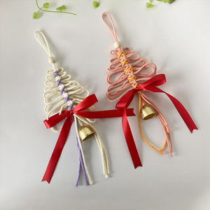 Décorations de Noël tissées à la main zhxs en gros pour créer une ambiance festive, à suspendre en vitrine de <span class=keywords><strong>magasin</strong></span> - Product Image 4
