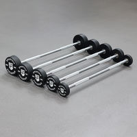 SMARTFIT CPU Set Barbel Lurus Berat Tetap 10-55kg 25-115lb