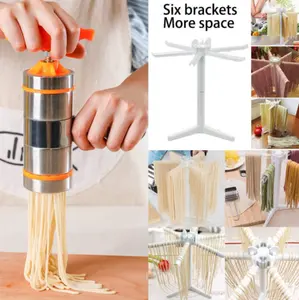 Stainless steel household Mini manual pasta maker hand pressure Italy noodle pressing kitchen machine