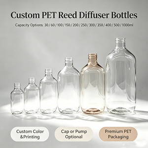 Bouteilles cosmétiques en plastique PET de 30 ml à 1000 ml en gros, contenants vides pour toner, lotion, shampoing, usage hôtelier, emballage pour soins de la peau et de bain - Product Image 1
